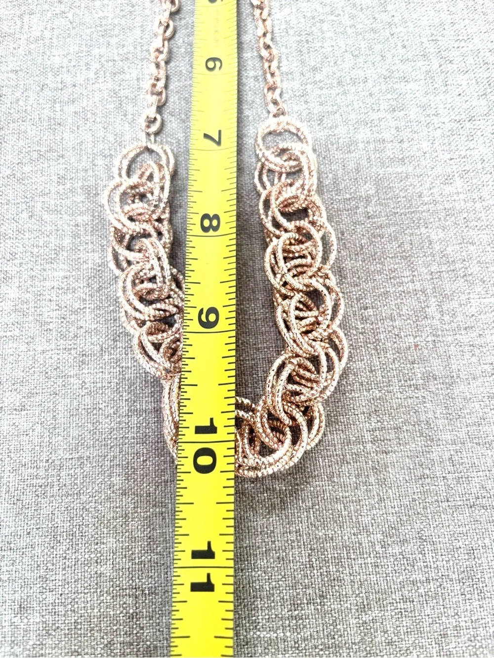 INC Copper Tone Chain Link Necklace